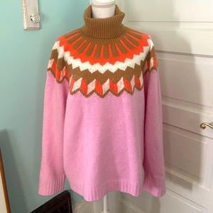 Pink J. Crew sweater (NWT)